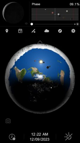 Flat Earth для Android — скриншот 3