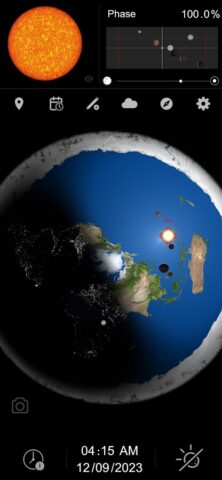 Flat Earth для Android — скриншот 5