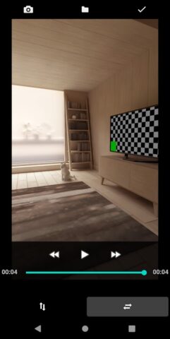 Перевернуть видео для Android — скриншот 1