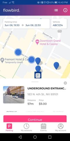 Flowbird Parking для Android — скриншот 5