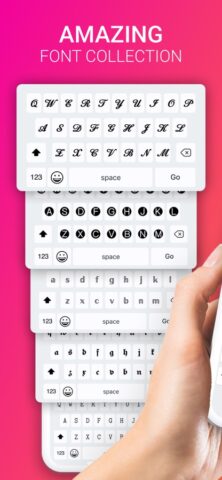 Fonts X for iPhones: Keyboard для iOS — скриншот 2