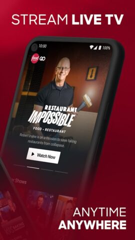 Food Network GO — Live TV для Android — скриншот 2