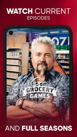 Food Network GO — Live TV для Android — скриншот 3