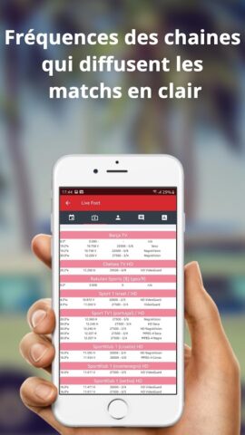 Foot Sat — Chaines Live TV для Android — скриншот 4