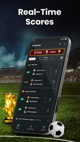 Live score : Матч напоминания для Android — скриншот 2