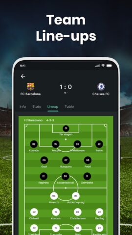 Live score : Матч напоминания для Android — скриншот 4