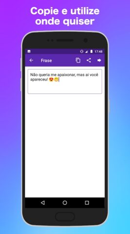 Frases de Indiretas для Android — скриншот 4