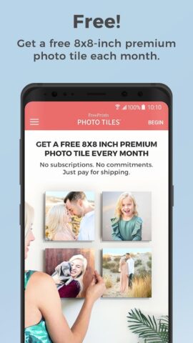 FreePrints Photo Tiles для Android — скриншот 1