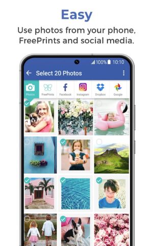 FreePrints Photobooks для Android — скриншот 2