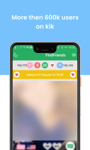 Найти друзей для kik | kikfind для Android — скриншот 2