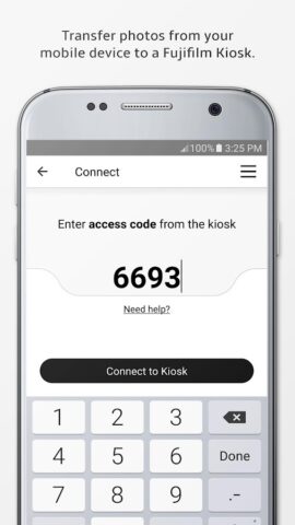 Fujifilm Kiosk Photo Transfer для Android — скриншот 2