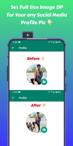 Full Image DP — DP Editor App для Android — скриншот 1