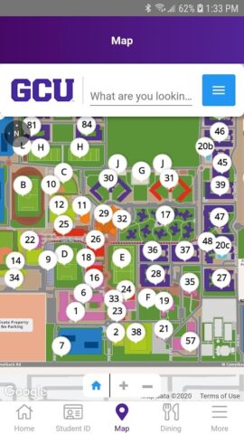 GCU Student для Android — скриншот 3