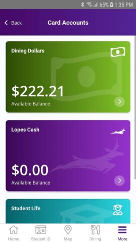 GCU Student для Android — скриншот 5