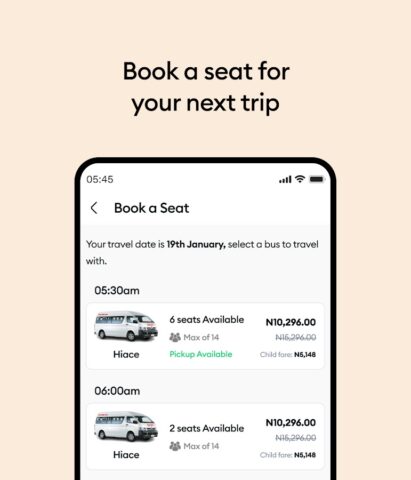GIG Mobility для Android — скриншот 1