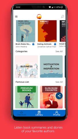 GIGL Audio Book and Courses для Android — скриншот 4