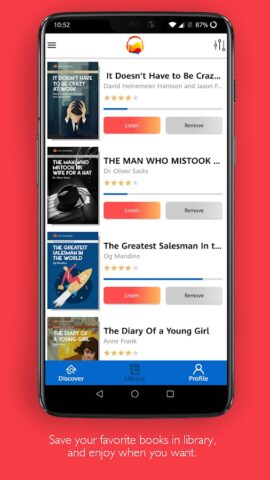 GIGL Audio Book and Courses для Android — скриншот 5