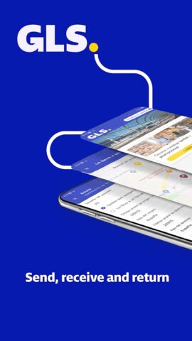 GLS — Send and receive parcels для Android — скриншот 1