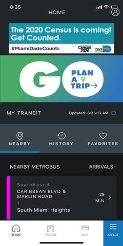 GO Miami-Dade Transit для Android — скриншот 1