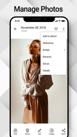 Галерея — фотоальбом и галереи для Android — скриншот 5
