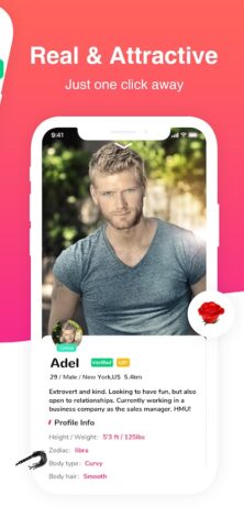 Gay Dating & LGBT Hookup App для Android — скриншот 3