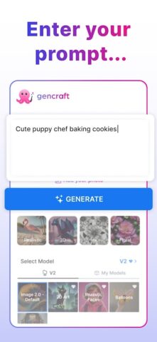 Gencraft — AI Art Generator для Android — скриншот 2