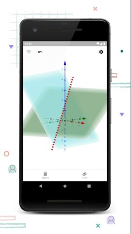 GeoGebra 3D Calculator для Android — скриншот 2