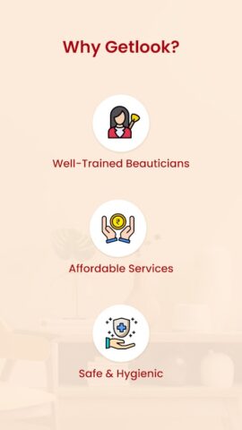 GetLook Salon at Home Services для Android — скриншот 2