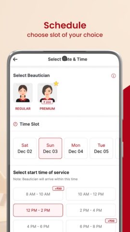 GetLook Salon at Home Services для Android — скриншот 5