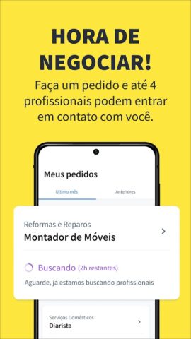 GetNinjas: Clientes для Android — скриншот 4