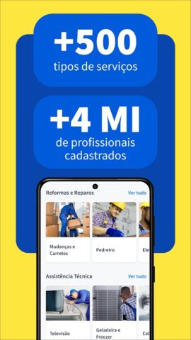 GetNinjas: Clientes для Android — скриншот 5