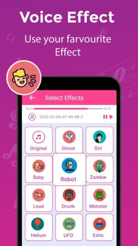 Girl Voice Changer PRANK для Android — скриншот 1