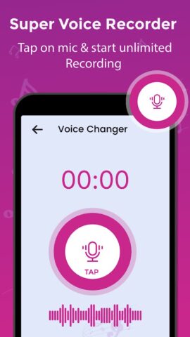Girl Voice Changer PRANK для Android — скриншот 2