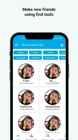 Girls Phone Number For Chat для Android — скриншот 3