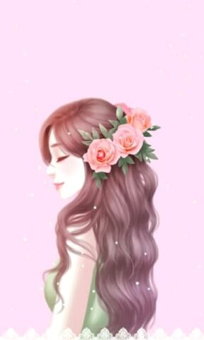 Girly Cartoon Wallpapers для Android — скриншот 4