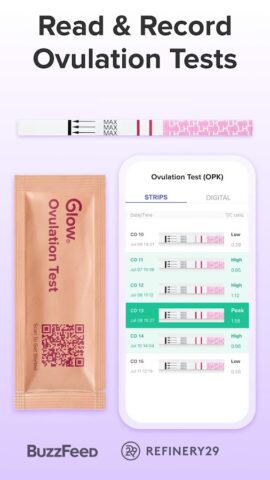 Glow Овуляция и фертильность для Android — скриншот 2