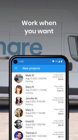 GoShare Driver — Delivery Pros для Android — скриншот 4