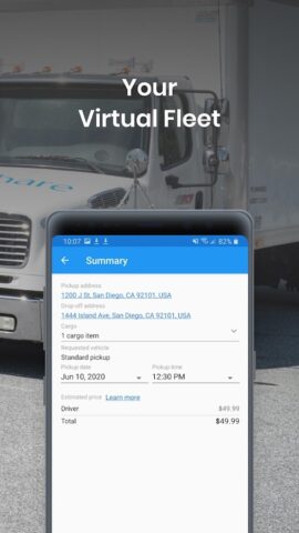 GoShare: Movers, Delivery, LTL для Android — скриншот 5