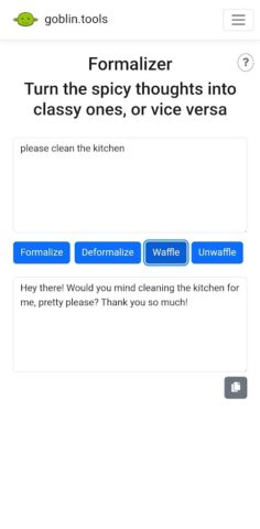 Goblin Tools для Android — скриншот 5