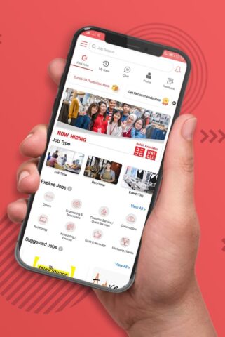 GrabJobs — Get a Job Today для Android — скриншот 2