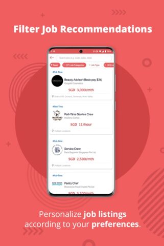 GrabJobs — Get a Job Today для Android — скриншот 5