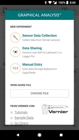 Graphical Analysis для Android — скриншот 3