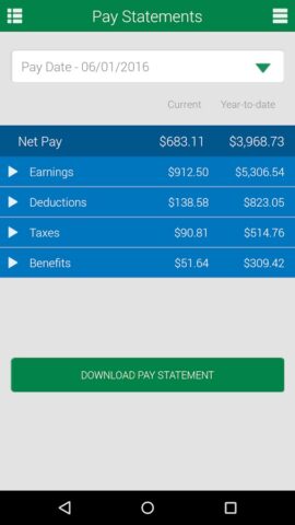 GreenEmployee для Android — скриншот 1