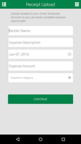GreenEmployee для Android — скриншот 4