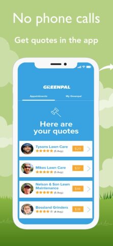 GreenPal Lawn Care для Android — скриншот 4