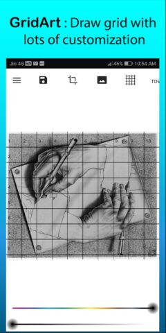GridArt: Grid Drawing 4 Artist для Android — скриншот 1