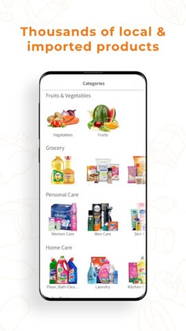 GrocerApp — Grocery Delivery для Android — скриншот 2