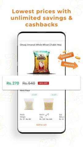 GrocerApp — Grocery Delivery для Android — скриншот 3