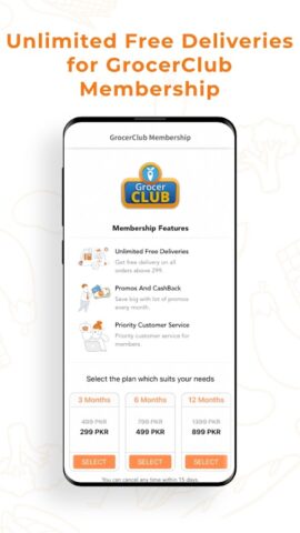 GrocerApp — Grocery Delivery для Android — скриншот 4