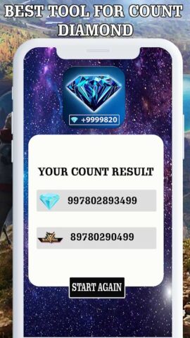 FFF Diamond Calc для Android — скриншот 2